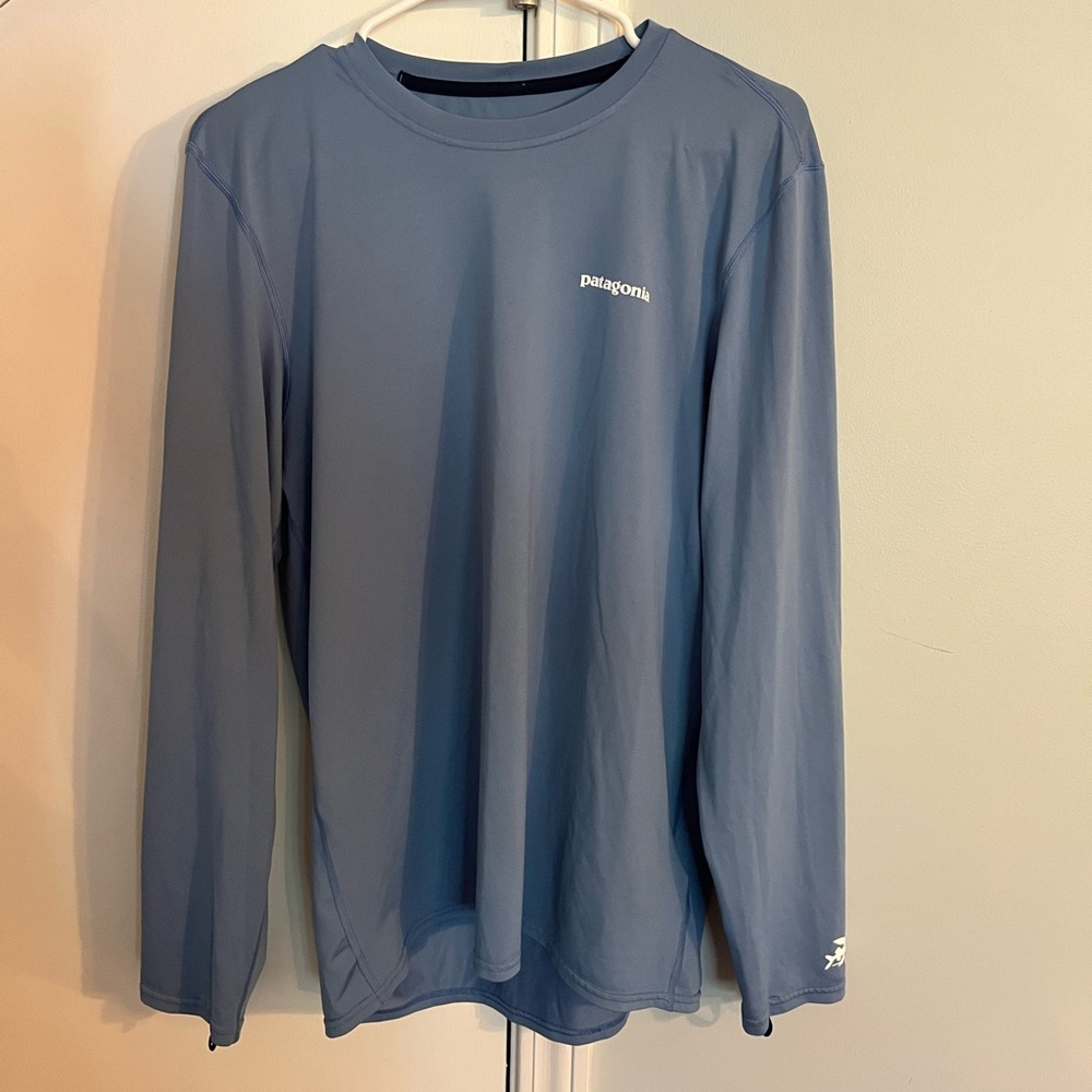 Patagonia Men's Blue Long Sleeve Shirt Size Small